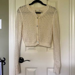 Aritzia Wilfred cropped cardigan